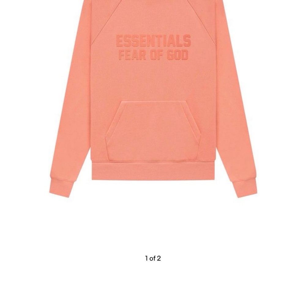 Fear of God Essentials Pink Pullover